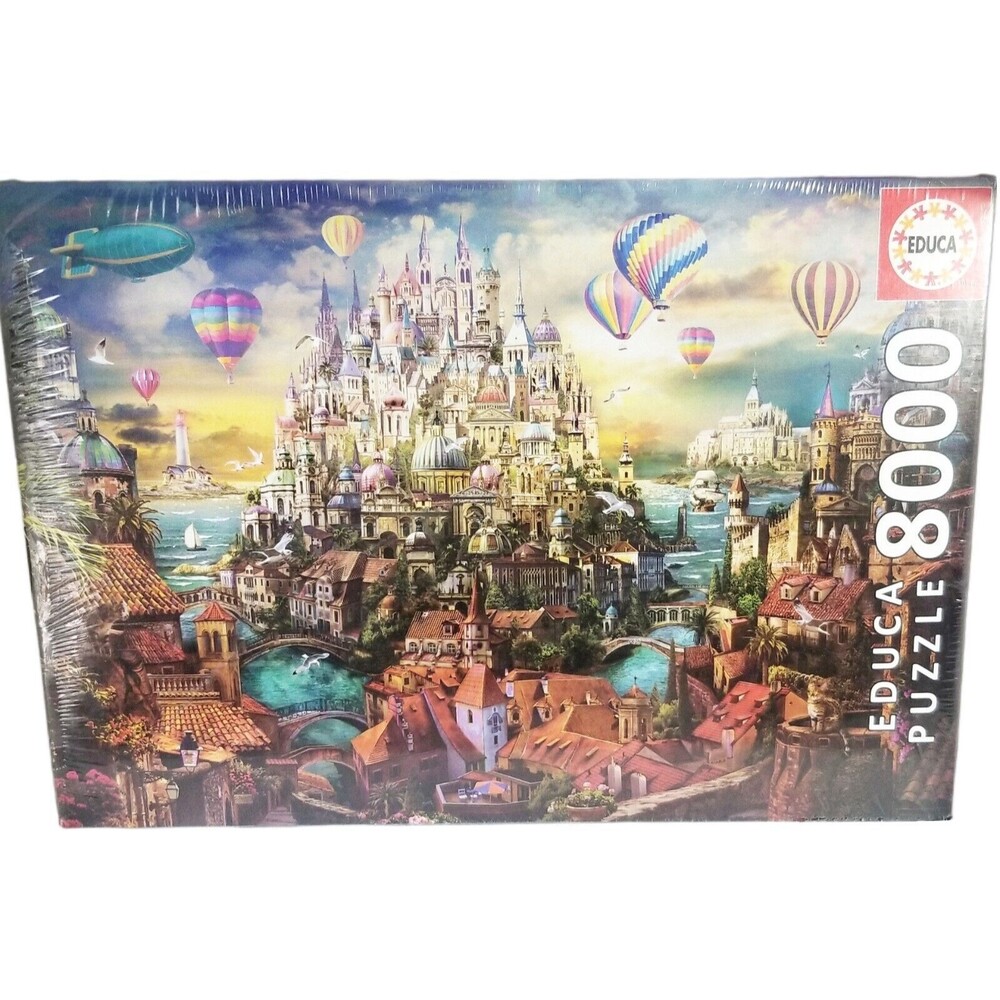 Educa Dreamtown 8000 Piece Jigsaw Puzzle Factory Sealed
